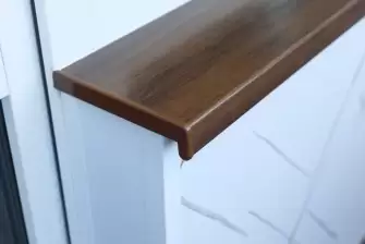 Отделка пластиковыми панелями прямой лоджии