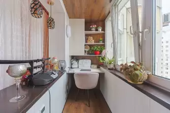 Объединение лоджии трапеции с комнатой